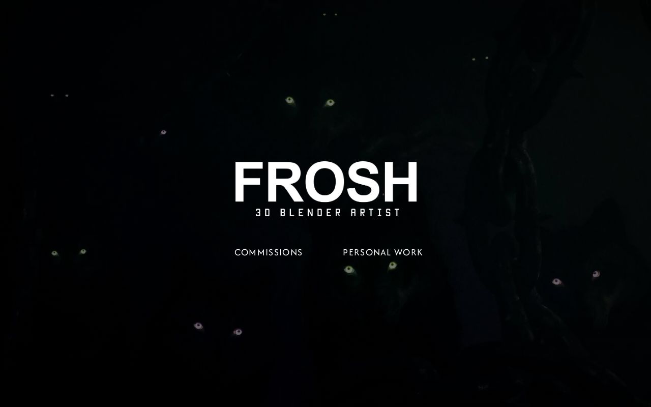 Carrd profile picture for @frosh